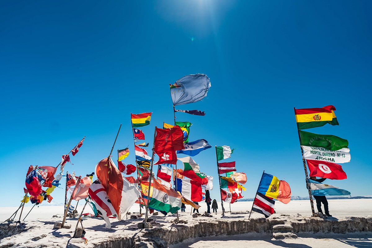 Salar de Uyuni salt flats, Bolivia