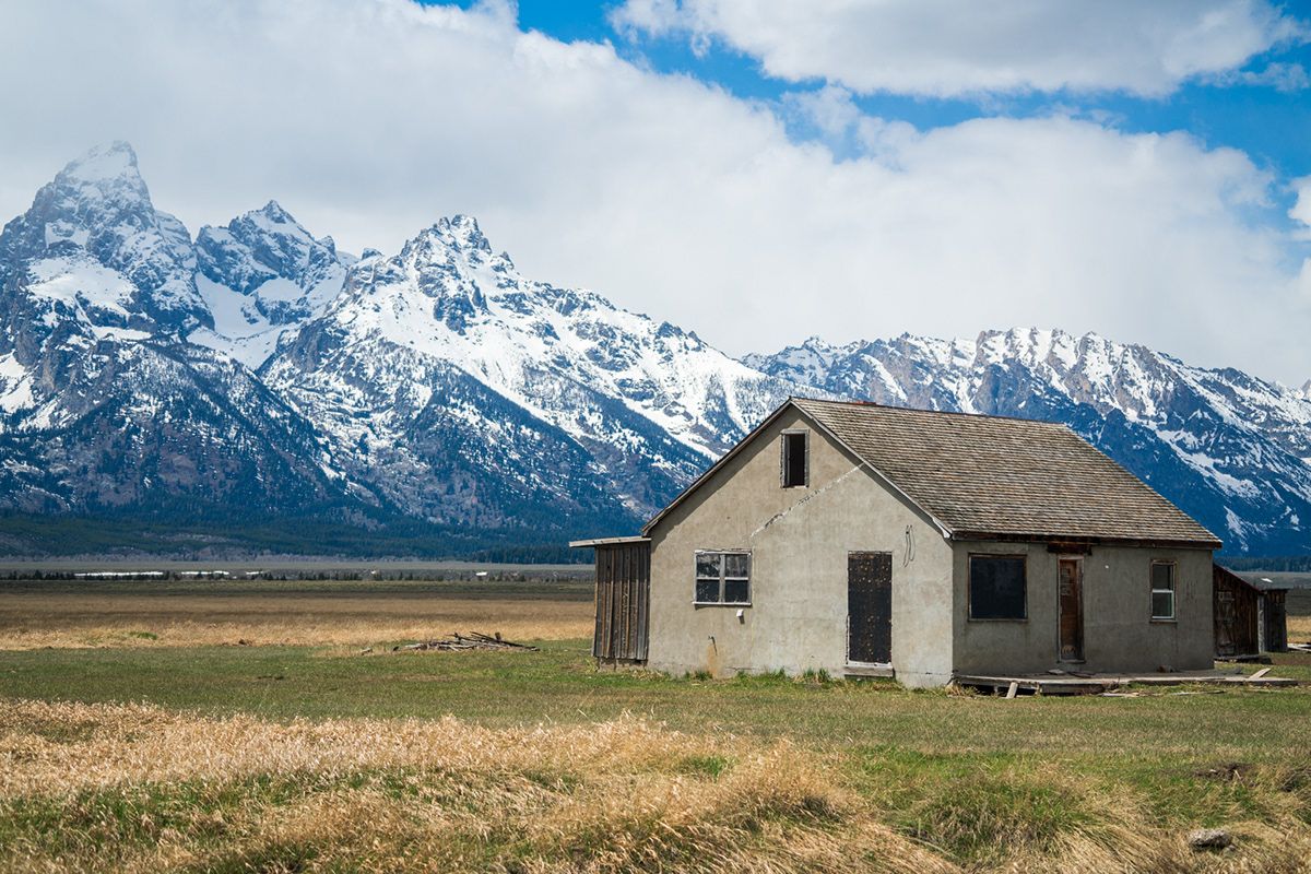 Grand Teton, USA. Photograph by Jonathan Byrne.