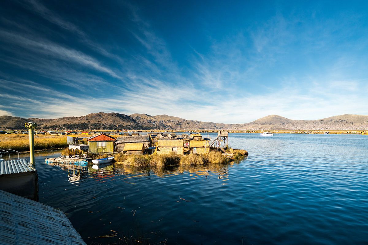 Lake Titicaca, photographed by Jonathan Byrne